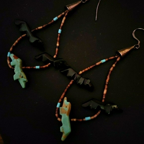 Zuni Fetish Dangles - Picture 2 of 4